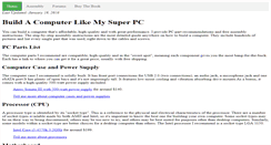 Desktop Screenshot of mysuperpc.com